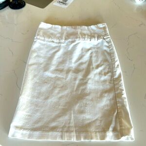 Charlotte Russe White Pencil Skirt
